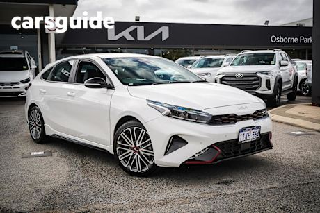 White 2024 Kia Cerato Hatchback GT