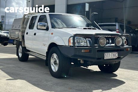 White 2014 Nissan Navara Dual Cab Pick-up ST-R (4X4)