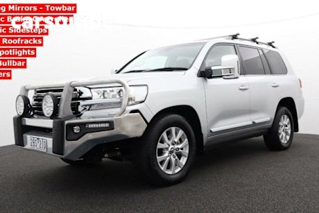 Silver 2020 Toyota Landcruiser Wagon LC200 Sahara (4X4)