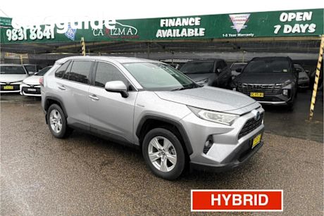 Silver 2020 Toyota RAV4 Wagon GX 2WD Hybrid (nav)