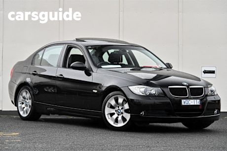 Black 2008 BMW 320I Sedan Executive