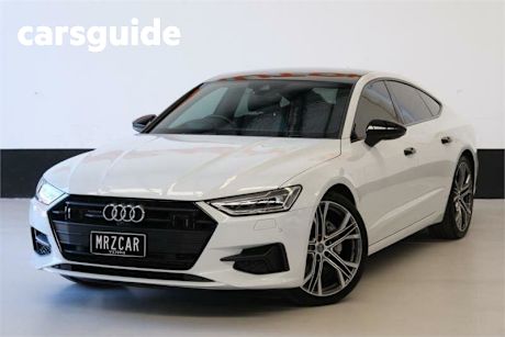 White 2019 Audi A7 Sportback 45 Tfsi Quattro (hybrid)