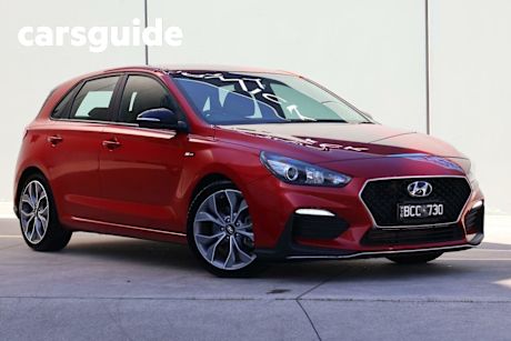Orange 2019 Hyundai I30 Hatchback N Line