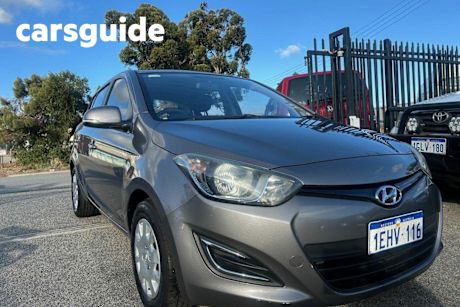 Grey 2013 Hyundai I20 Hatchback Active