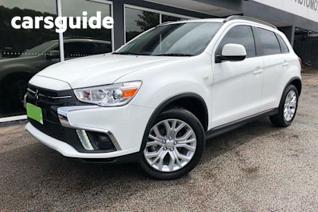 White 2018 Mitsubishi ASX Wagon ES (2WD)