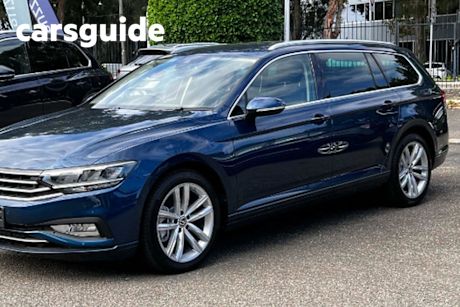 Blue 2023 Volkswagen Passat Wagon 206TSI DSG 4MOTION Proline