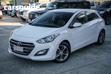 White 2014 Hyundai I30 Hatchback Active X