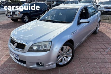 Silver 2011 Holden Caprice Sedan