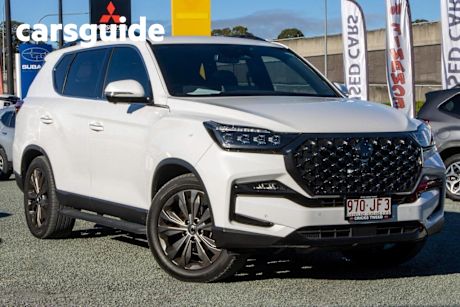 White 2023 Ssangyong Rexton Wagon Ultimate Sport Pack