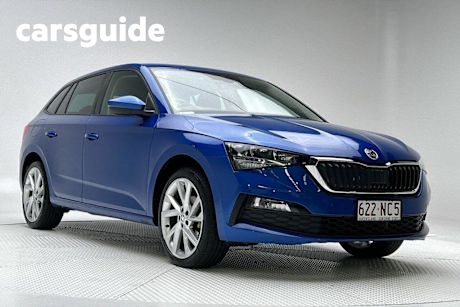 Blue 2023 Skoda Scala Hatchback Ambition 85TSI