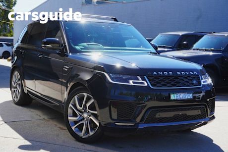 Black 2019 Land Rover Range Rover Sport Wagon SI4 HSE Hybrid (221KW)