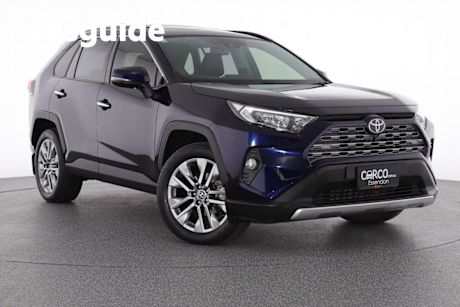 Blue 2019 Toyota RAV4 Wagon Cruiser (2WD)