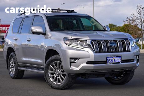 Silver 2021 Toyota Landcruiser Prado Wagon Kakadu