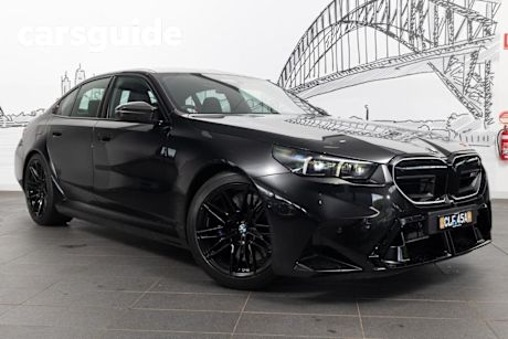 Black 2024 BMW M5 Sedan (No Badge)
