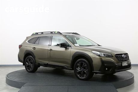 Green 2020 Subaru Outback Wagon AWD Sport