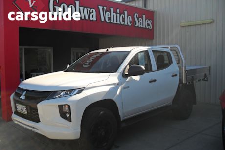 White 2023 Mitsubishi Triton Double Cab Pick Up GLX (4X4)