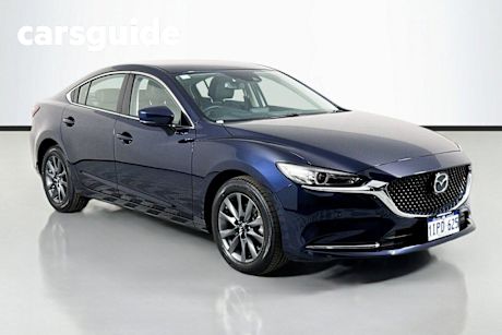 Blue 2025 Mazda 6 Sedan G25 Touring