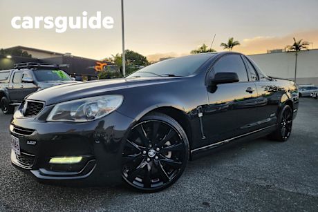 Black 2016 Holden UTE Utility SS Black Edition