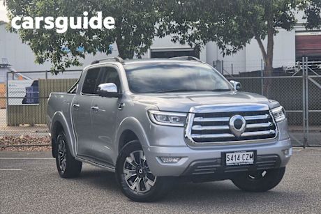 Silver 2023 GWM UTE Dual Cab Utility Cannon-X (4X4)
