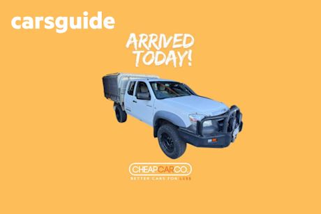 White 2008 Mazda BT-50 Pickup B3000 Freestyle SDX (4X4)