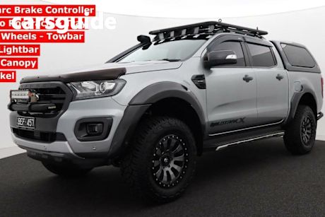 Silver 2019 Ford Ranger Double Cab Pick Up Wildtrak 2.0 (4X4)