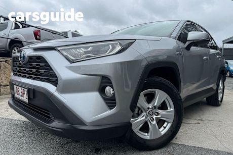 Silver 2021 Toyota RAV4 Wagon GX (awd) Hybrid