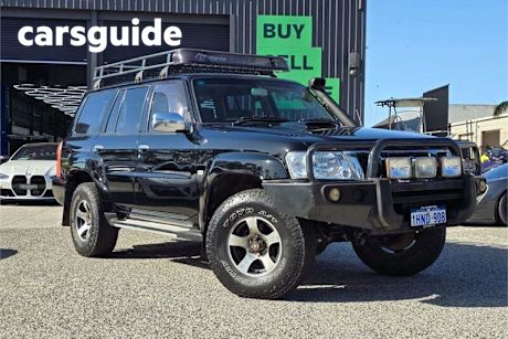 Black 2010 Nissan Patrol Wagon ST (4X4)