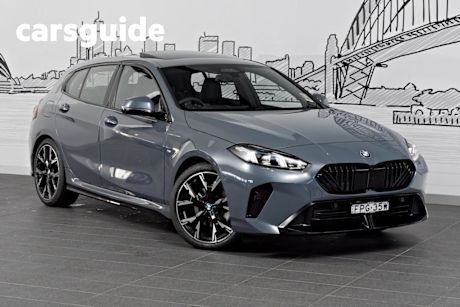 Grey 2025 BMW 118I Hatchback M Sport
