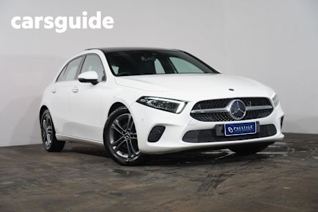 White 2020 Mercedes-Benz A180 Hatchback