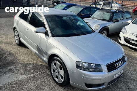Silver 2004 Audi A3 Hatchback 1.6