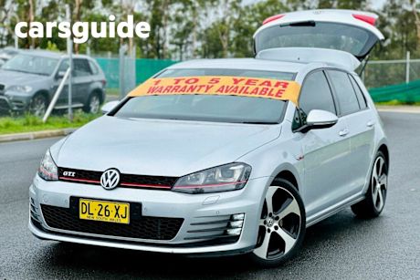 Silver 2014 Volkswagen Golf Hatchback GTI