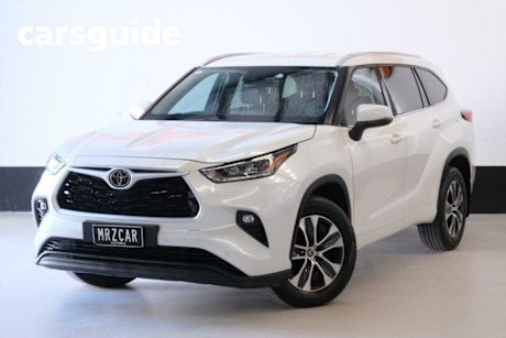 White 2022 Toyota Kluger Wagon GXL 2WD