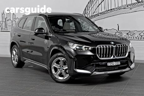Black 2024 BMW X1 Wagon Sdrive18I