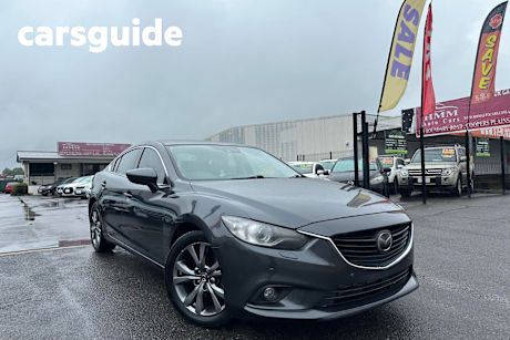 Grey 2013 Mazda 6 Sedan Atenza