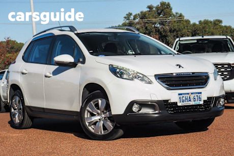 White 2017 Peugeot 2008 Wagon Active