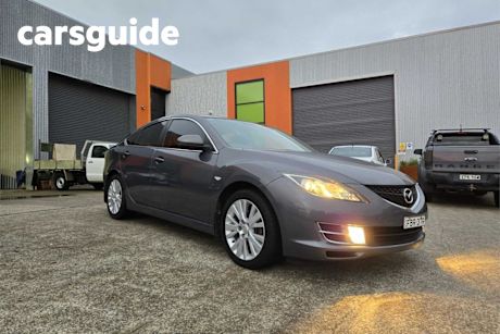 Grey 2008 Mazda 6 Hatchback Classic