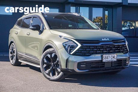Green 2021 Kia Sportage Wagon GT-Line (awd)