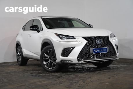 White 2020 Lexus NX300 Wagon F-Sport (fwd)