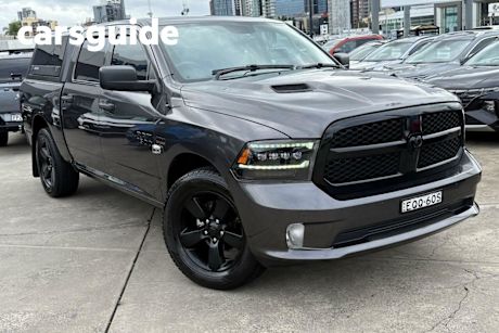 Grey 2021 Ram 1500 Crew Cab Utility Express