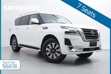 White 2024 Nissan Patrol Wagon TI-L (4X4)