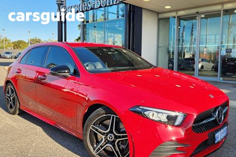 Red 2019 Mercedes-Benz A250 Hatchback 4Matic Limited Edition