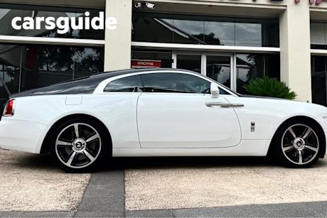 White 2014 Rolls-Royce Wraith Coupe