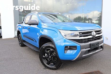 Blue 2024 Volkswagen Amarok Dual Cab Utility Panamericana TDI600 4Motion