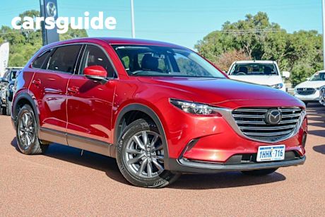 Red 2021 Mazda CX-9 Wagon Touring (fwd)