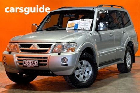 Silver 2003 Mitsubishi Pajero Wagon Exceed LWB (4X4)