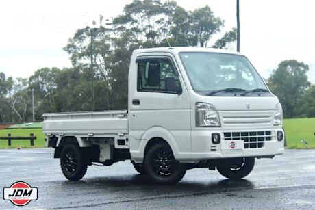 White 2018 Suzuki Carry Ute Tray
