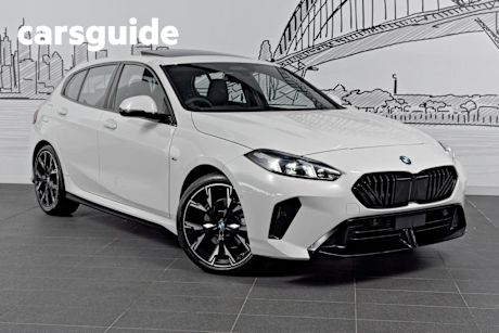 White 2024 BMW 118I Hatchback M Sport
