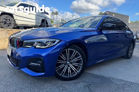 Blue 2021 BMW 320I Sedan M Sport