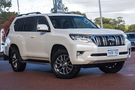 White 2020 Toyota Landcruiser Prado Wagon VX (4X4)
