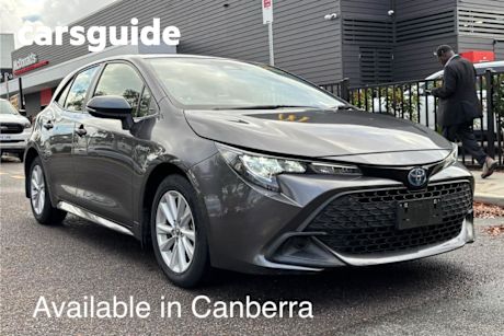 Grey 2023 Toyota Corolla Hatchback Ascent Sport + Conv PK Hybrid